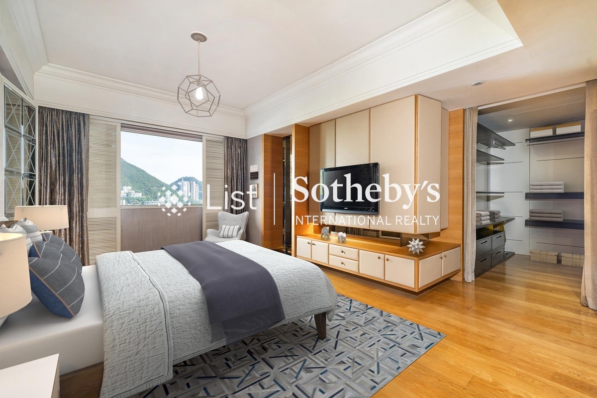 Repulse Bay Garden 麗景園 | Master Bedroom (Virtually staged by AR technology for reference.)