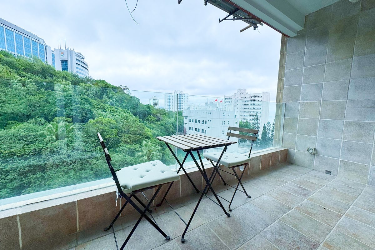 Regent Palisades 帝柏園 | Balcony off Living and Dining Room
