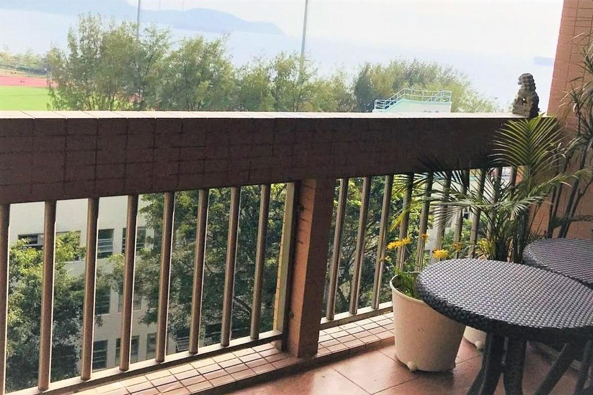 Scenic Villas 美景台 | Balcony off Living and Dining Room
