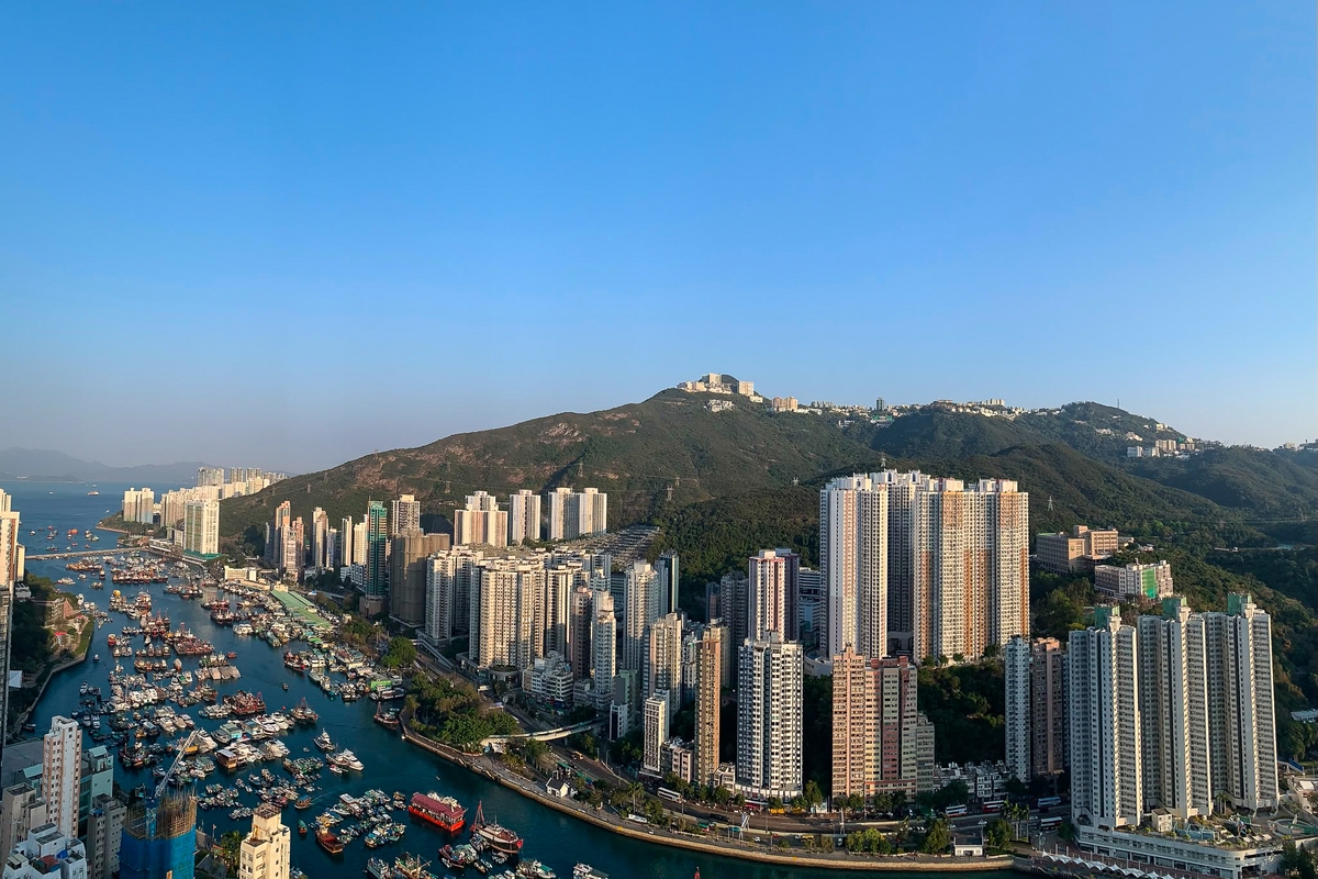 Sham Wan Towers 深灣軒 | View from Private Roof Terrace
