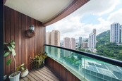 Dynasty Court 帝景园 | Balcony off Living and Dining Room