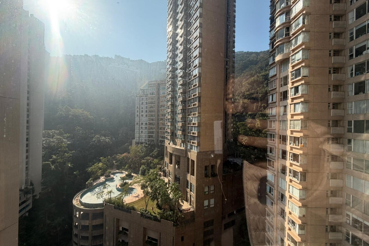 Clovelly Court 嘉富麗苑 | View from Living and Dining Room