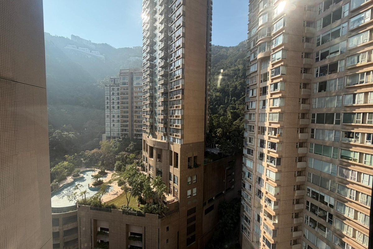 Clovelly Court 嘉富麗苑 | View from Living and Dining Room