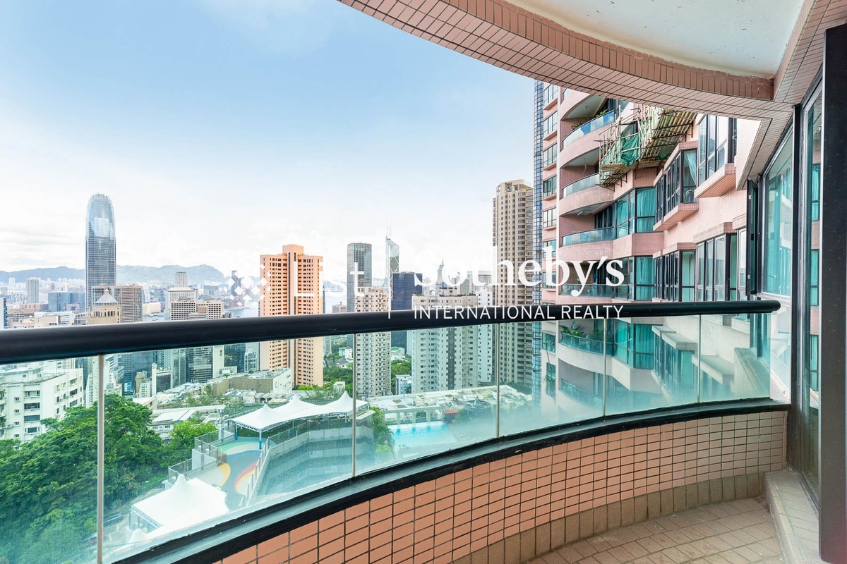Dynasty Court 帝景園 | Balcony off Living and Dining Room