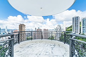 Clovelly Court 嘉富丽苑 | Balcony off Living and Dining Room