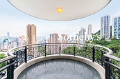 Clovelly Court 嘉富丽苑 | Balcony off Living and Dining Room