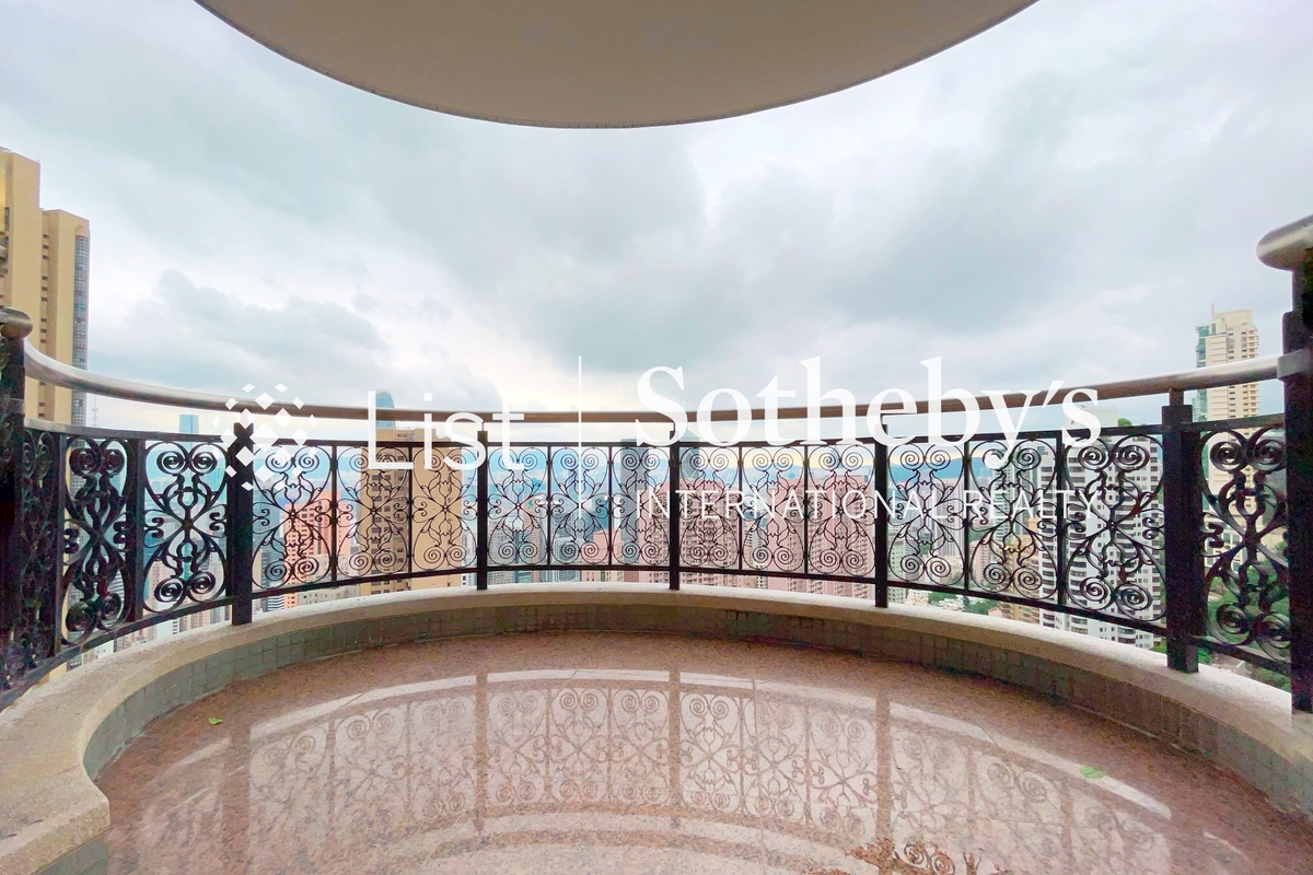 Clovelly Court 嘉富麗苑 | Balcony off Living and Dining Room