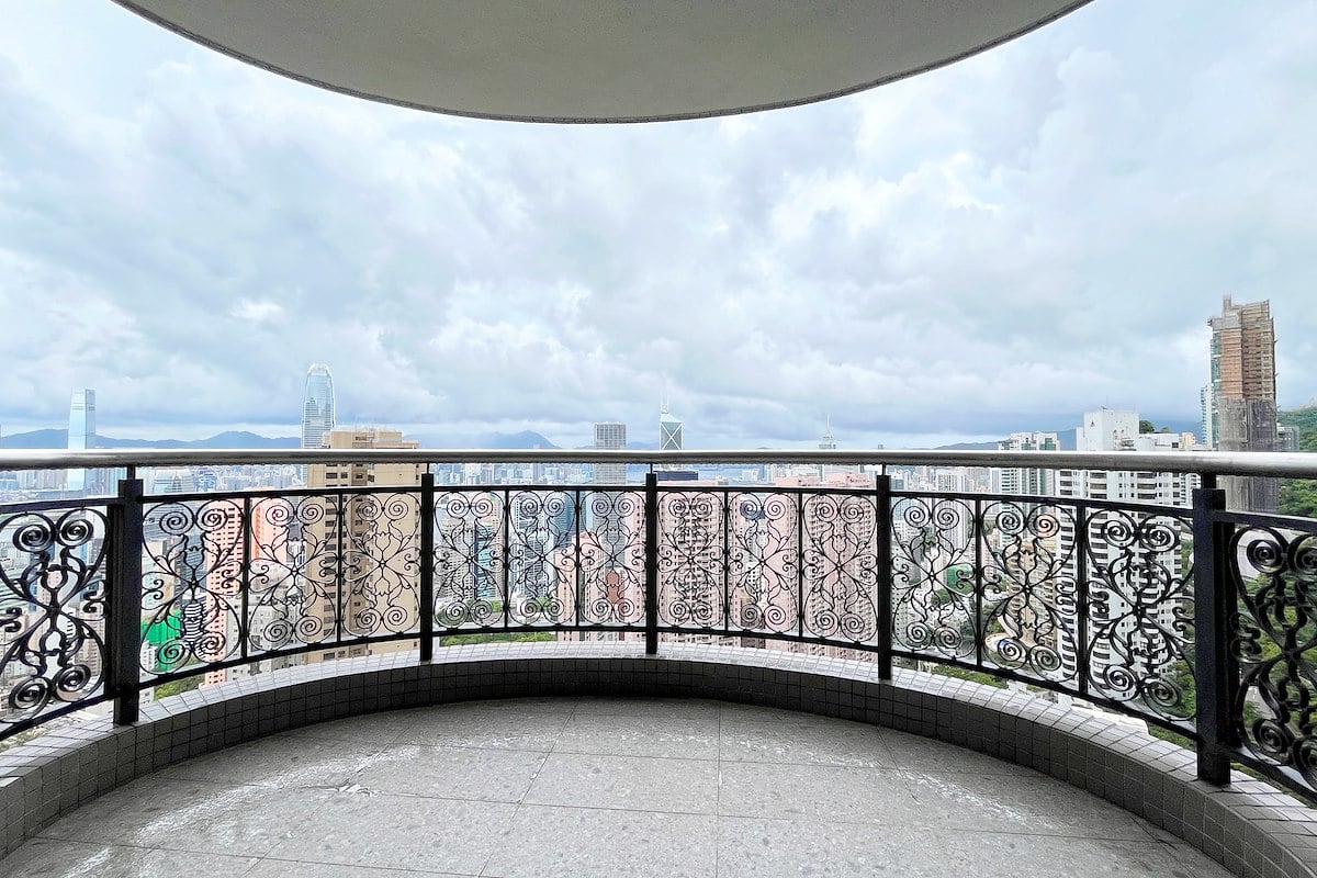 Clovelly Court 嘉富丽苑 | Balcony off Living and Dining Room
