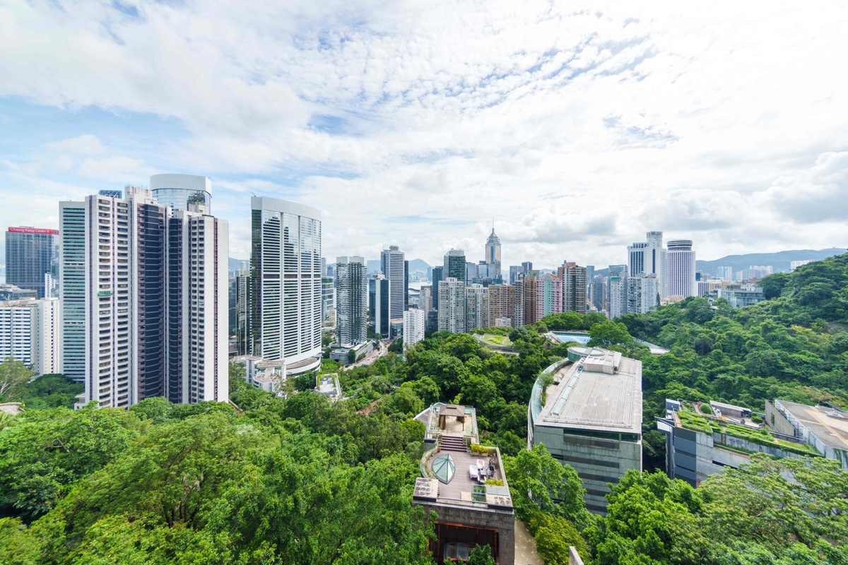 Bowen Place 寶雲閣 | View from Living and Dining Room