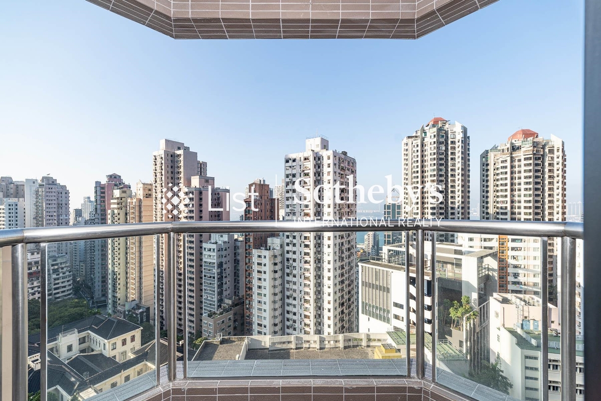 Beauty Court 雅苑 | Balcony off Living and Dining Room