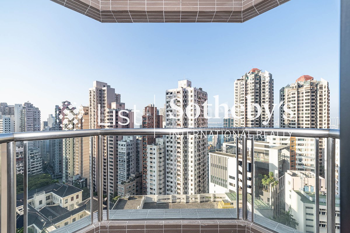 Beauty Court 雅苑 | Balcony off Living & Dining Room