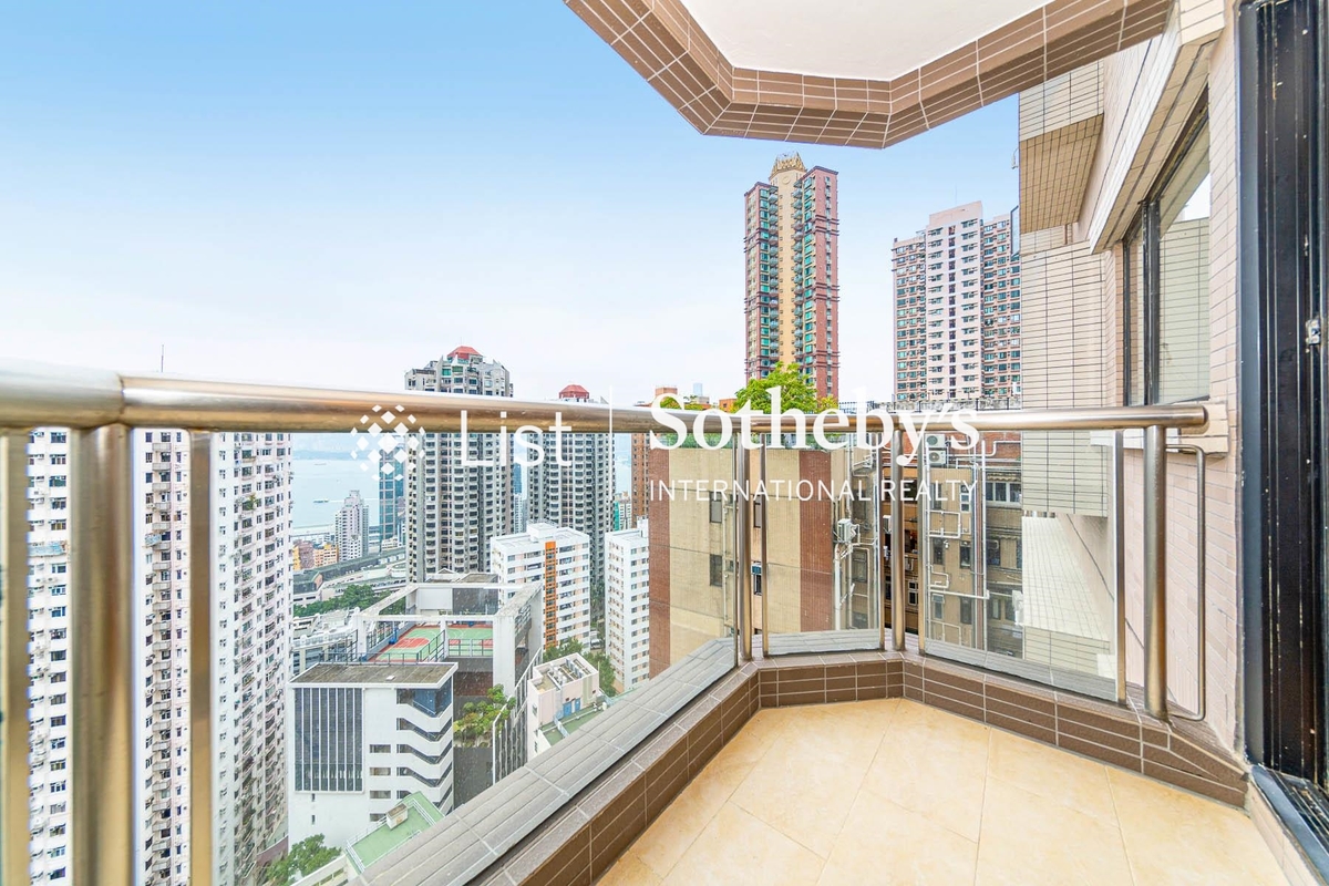 Beauty Court 雅苑 | Balcony off Living and Dining Room