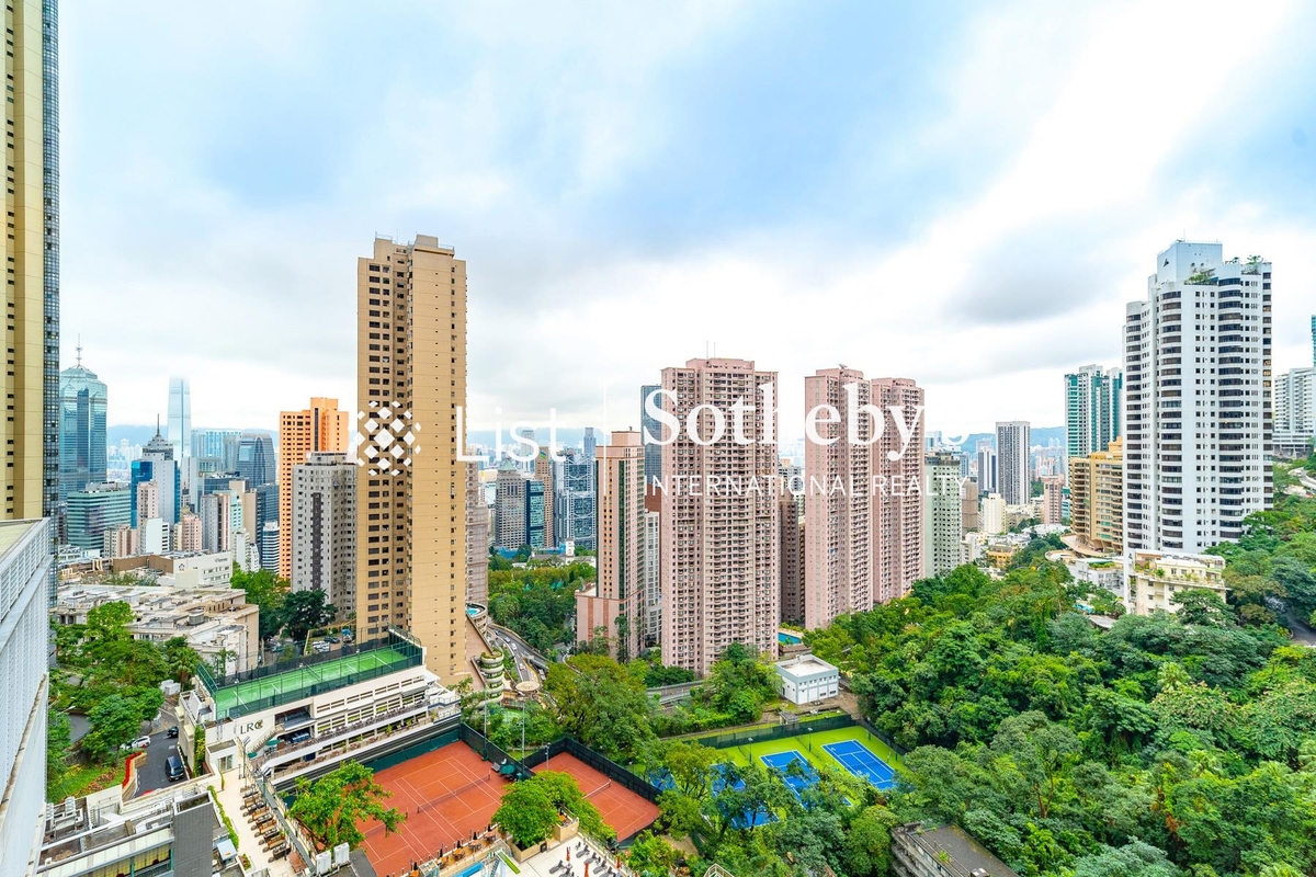 Clovelly Court 嘉富麗苑 | View from Living and Dining Room