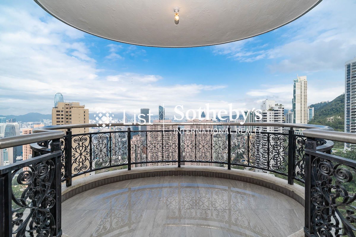 Clovelly Court 嘉富麗苑 | Balcony off Living and Dining Room