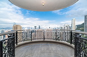 Clovelly Court 嘉富麗苑 | Balcony off Living and Dining Room