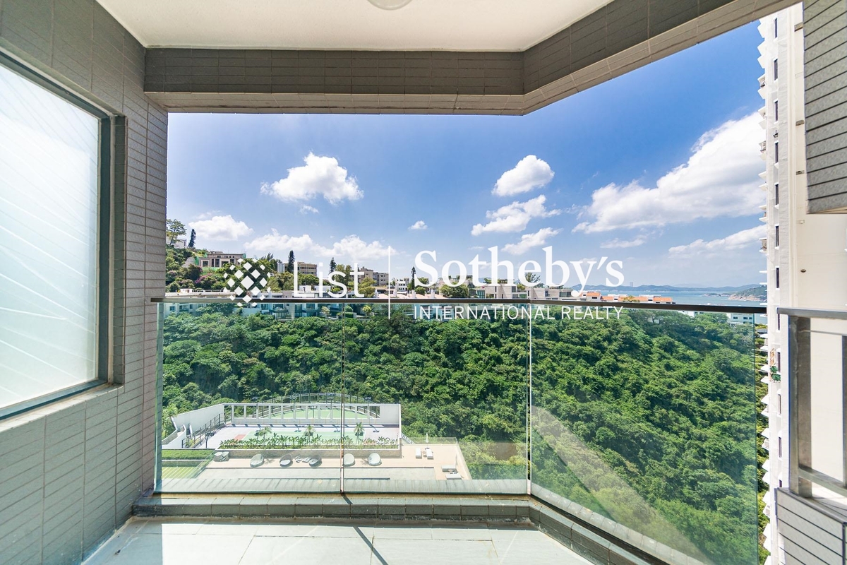 Grand Garden 華景園 | Balcony off Living and Dining Room