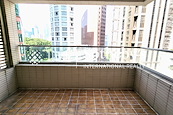 Macdonnell House 麥當奴大廈 | Balcony off Living and Dining Room