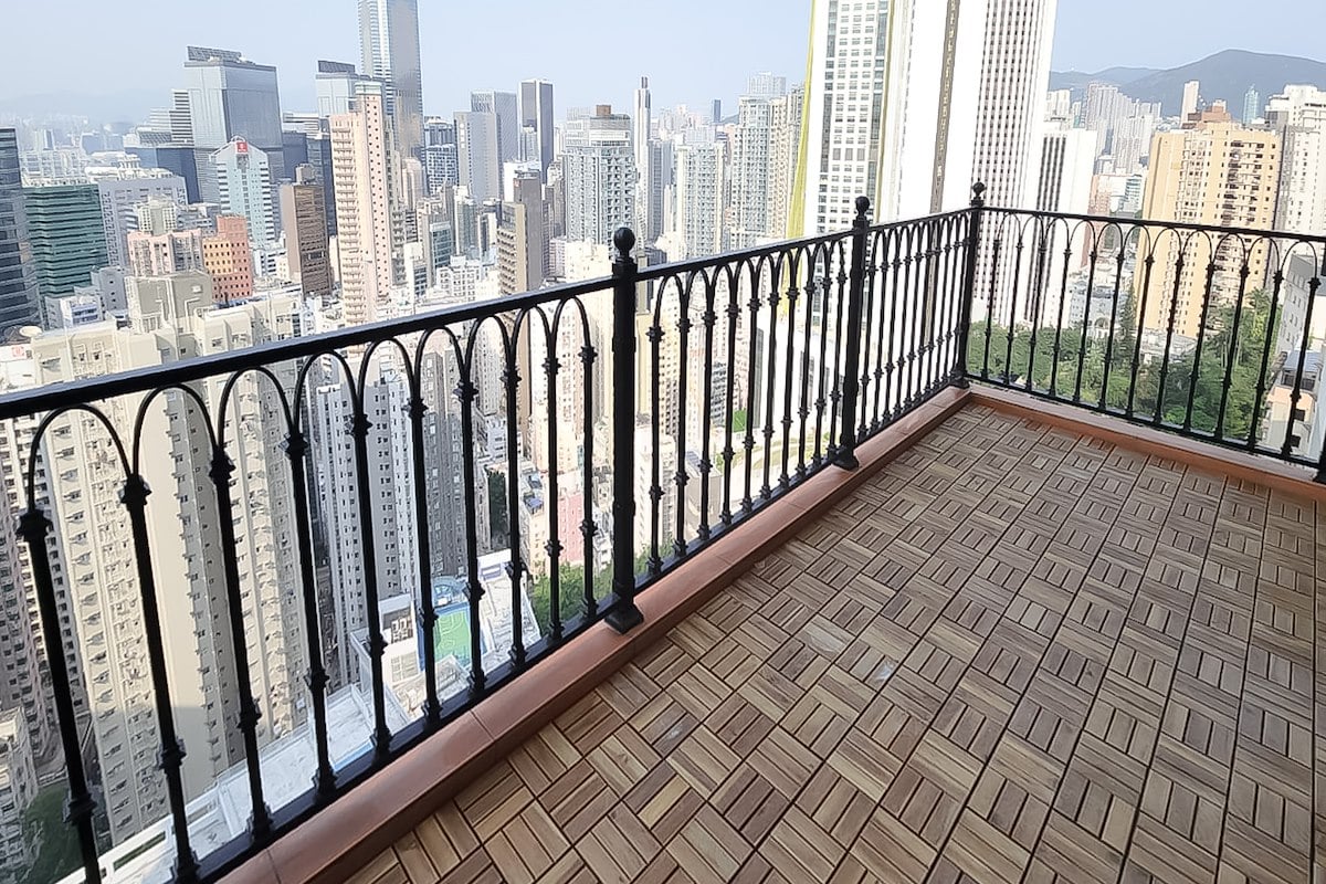Monticello 滿峰台 | Balcony off Living and Dining Room