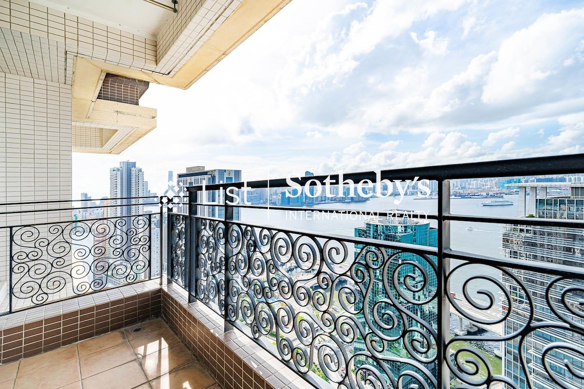 La Place De Victoria 慧雲峯 | Balcony off Living and Dining Room