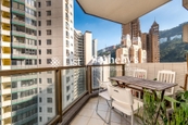 Tregunter 地利根德阁 | Balcony off Living and Dining Room