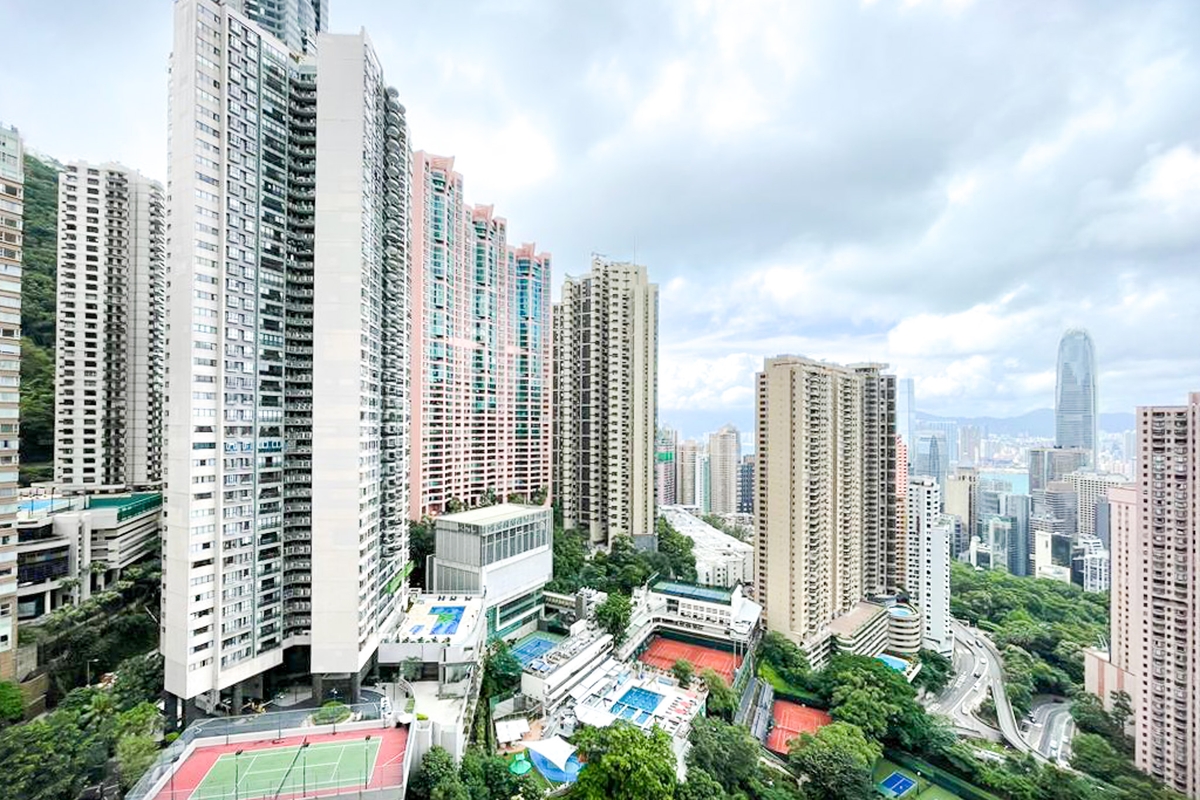 May Tower 梅苑 | View from Living and Dining Room