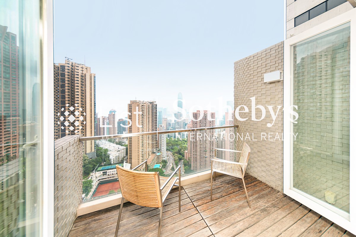 May Tower 梅苑 | Balcony off Living Room