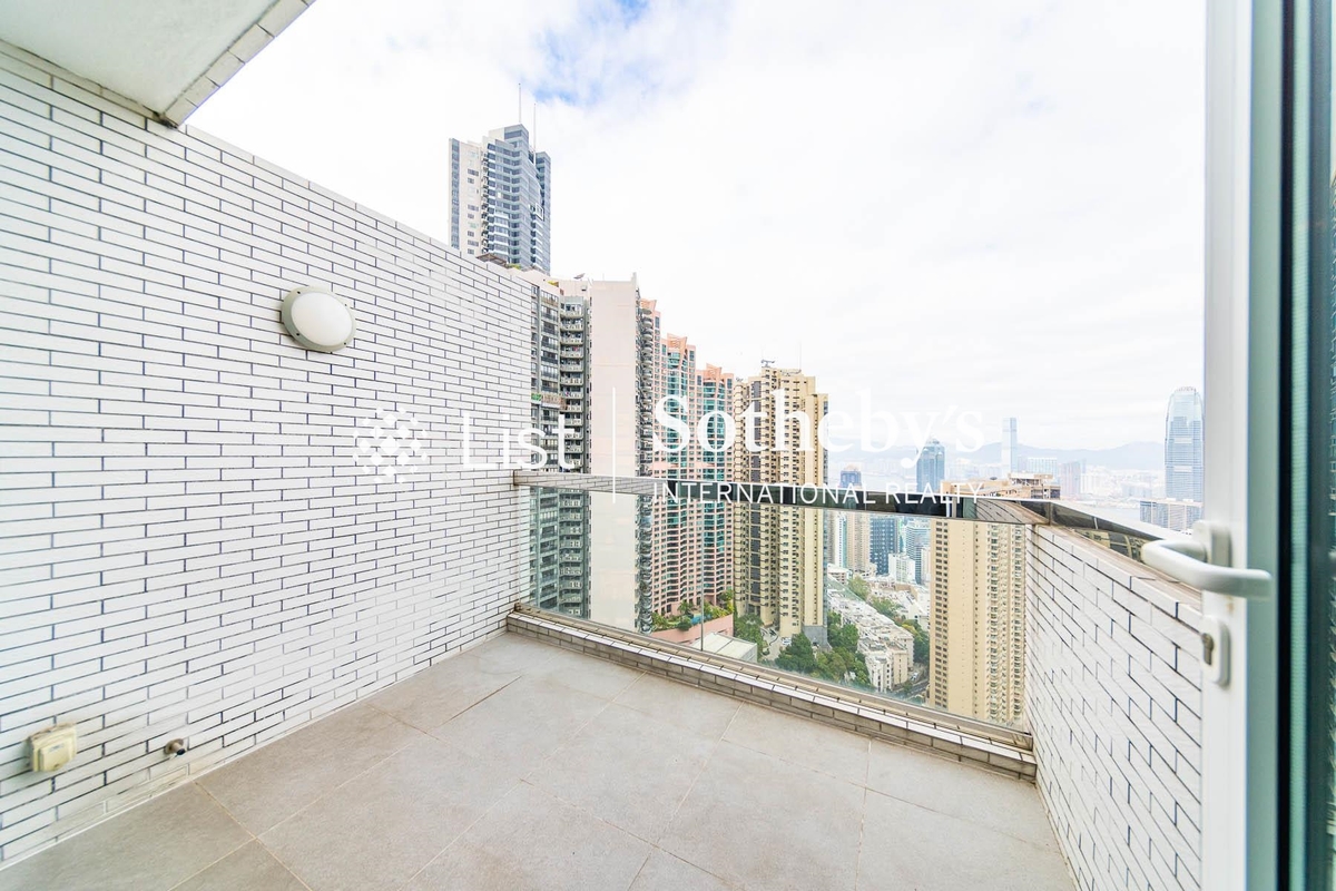 May Tower 梅苑 | Balcony off Living Room