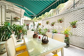 Villa Helvetia 雲濤別墅 | Private Terrace off Dining Room