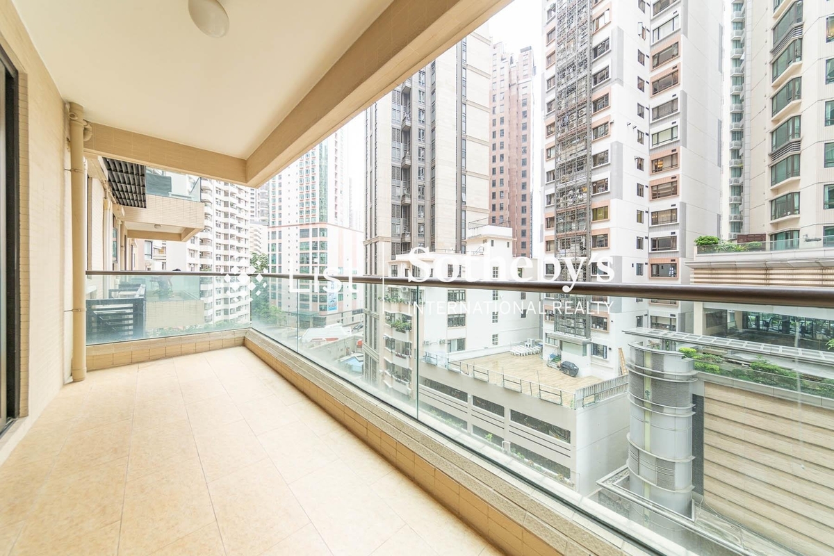 William Mansion 惠利大廈 | Balcony off Living and Dining Room