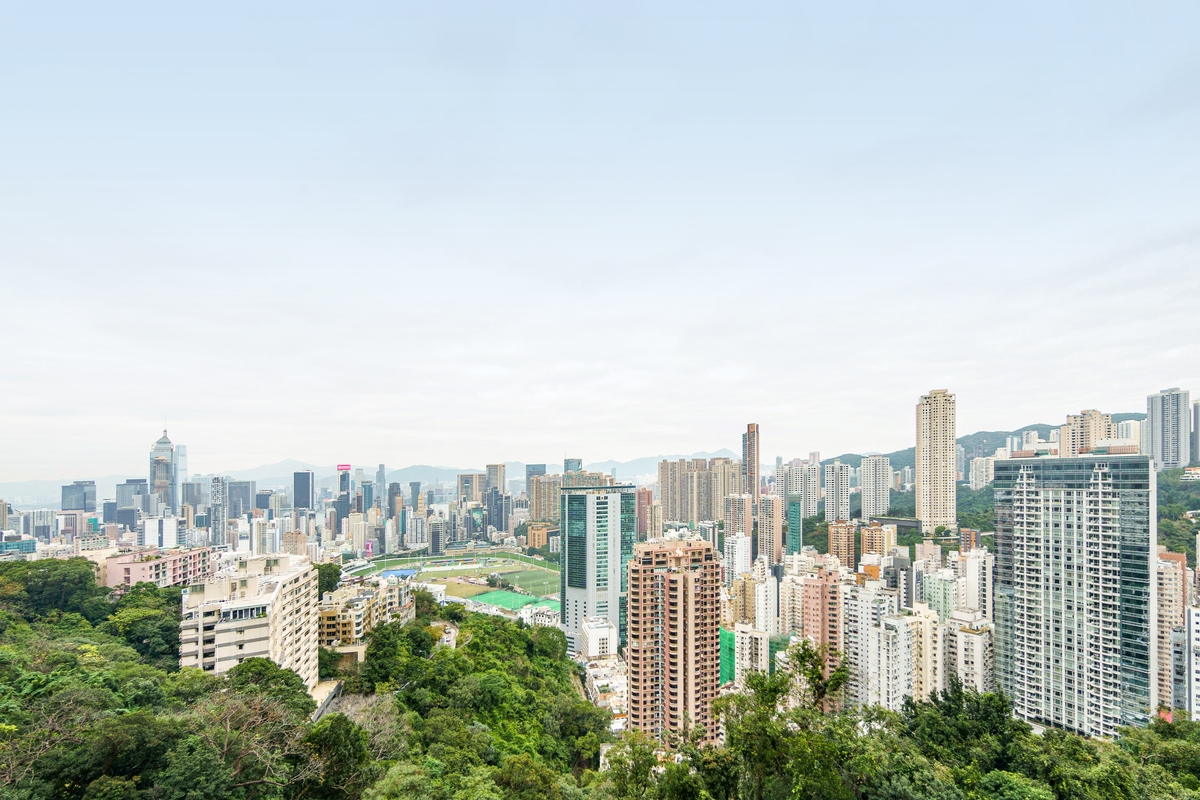 Evergreen Villa 松柏新邨 | View from Living and Dining Room