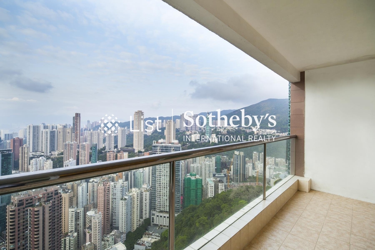 Evergreen Villa 松柏新邨 | Balcony off Living and Dining Room