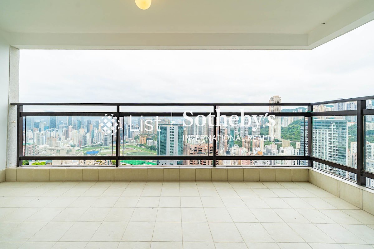 Evergreen Villa 松柏新邨 | Balcony off Living and Dining Room