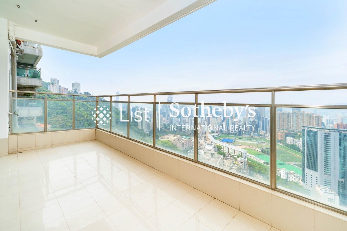 Evergreen Villa 松柏新邨 | Balcony off Living and Dining Room