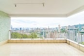 Evergreen Villa 松柏新邨 | Balcony off Living and Dining Room