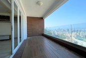 Evergreen Villa 松柏新邨 | Balcony off Living Room