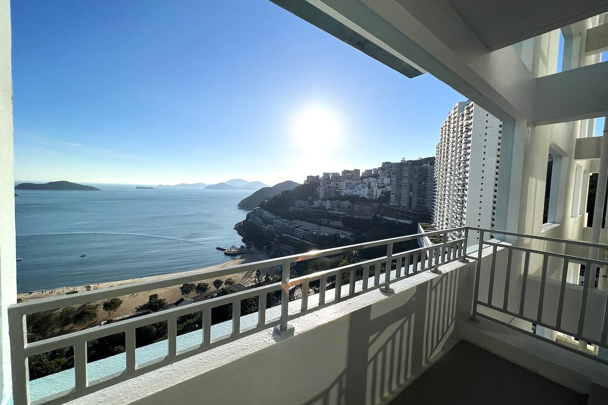 The Repulse Bay 影湾园 | Balcony off Living Room and dining Room
