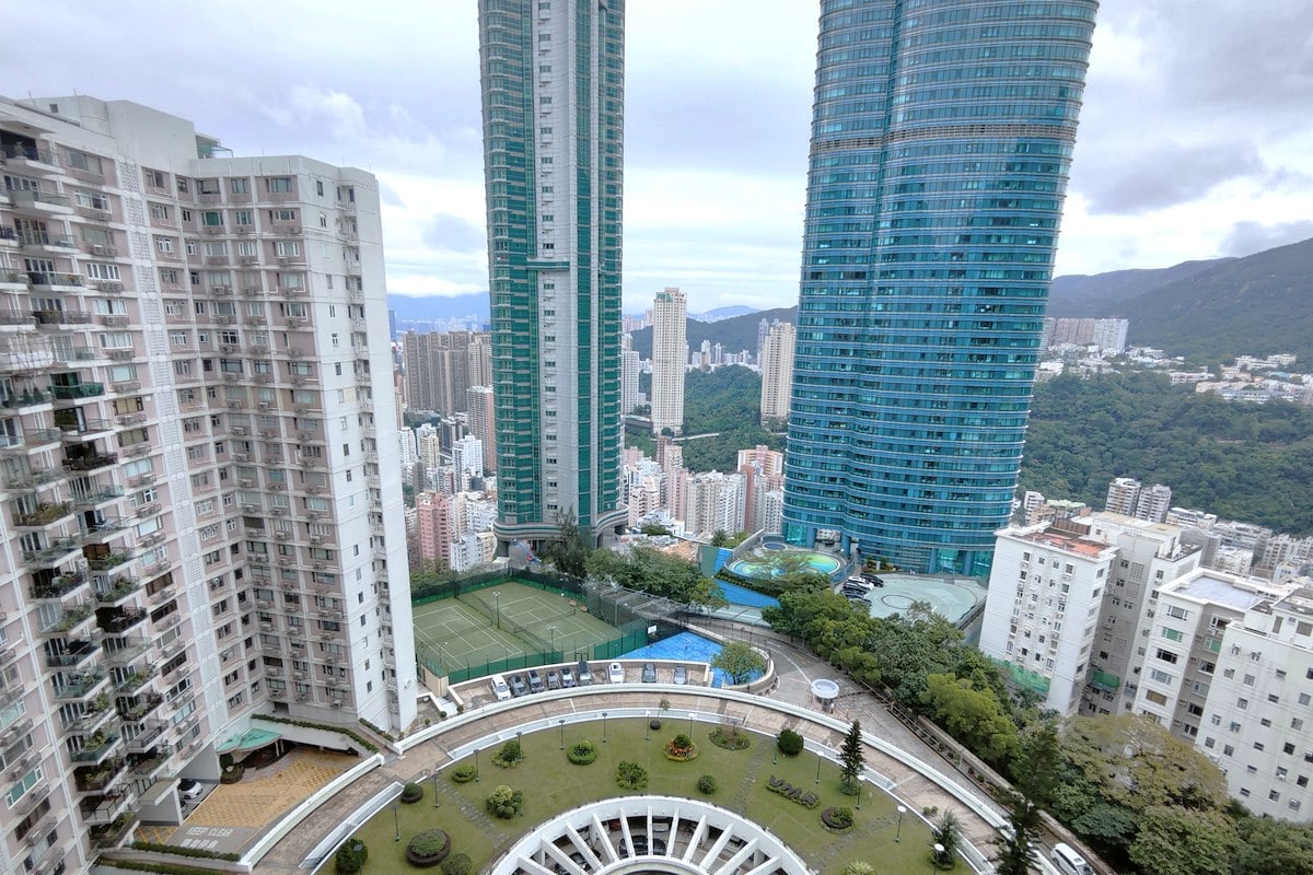 Villa Monte Rosa 玫瑰新邨 | View from Living and Dining Room