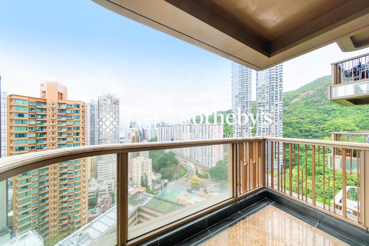 The Signature 春暉8號 | Balcony off Living and Dining Room