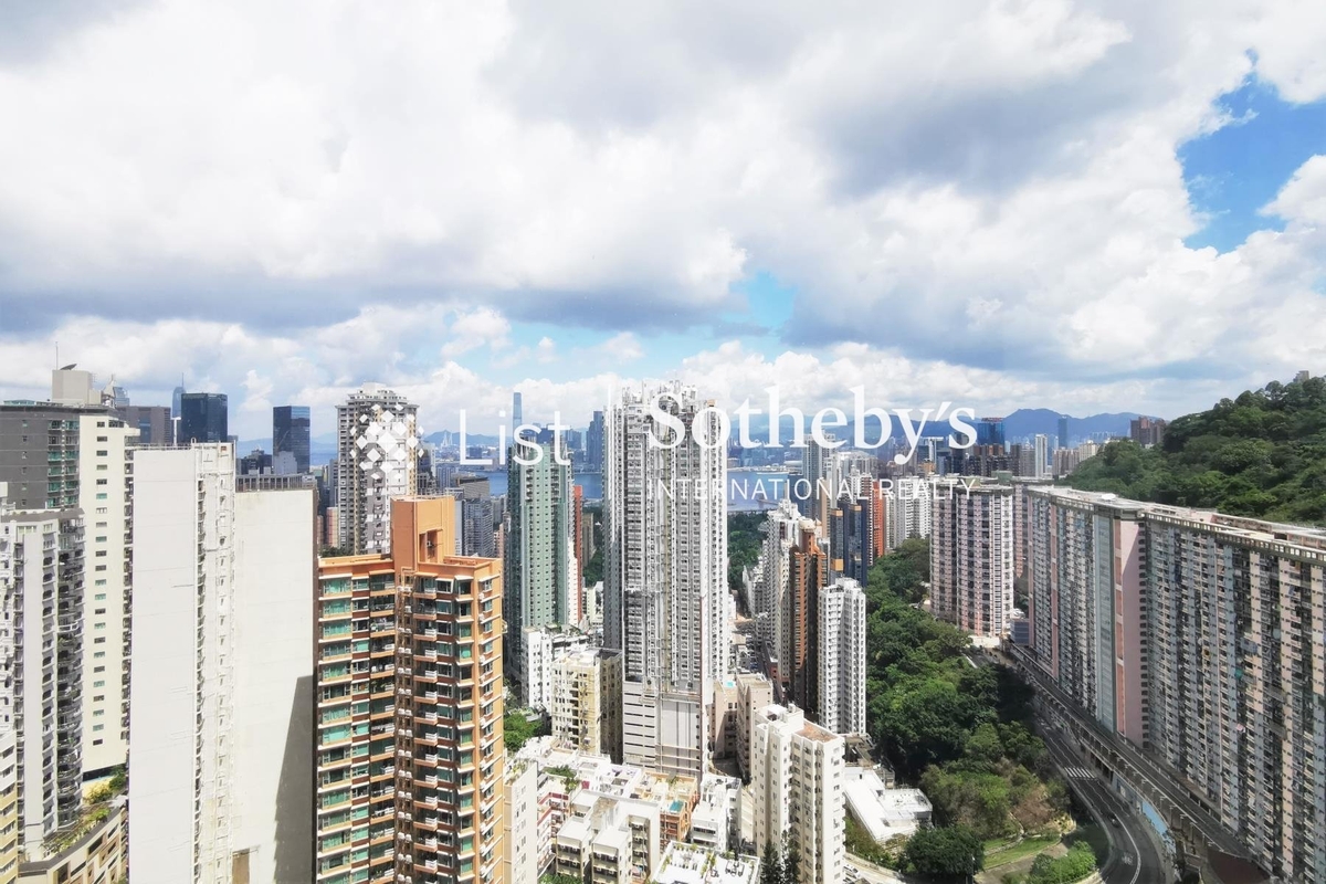 The Signature 春暉8號 | View from Balcony off Living and Dining Room