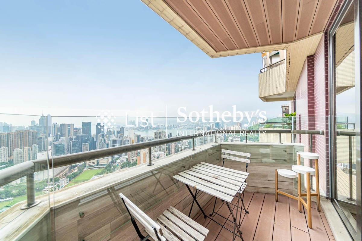 Elm Tree Towers 愉富大廈 | Balcony off Living and Dining Room