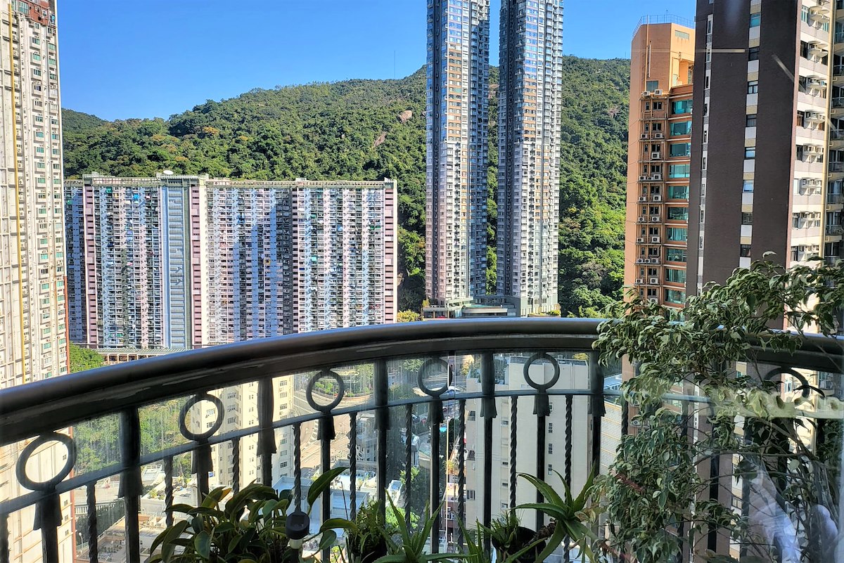 Carnation Court 康馨园 | Balcony off Living and Dining Room
