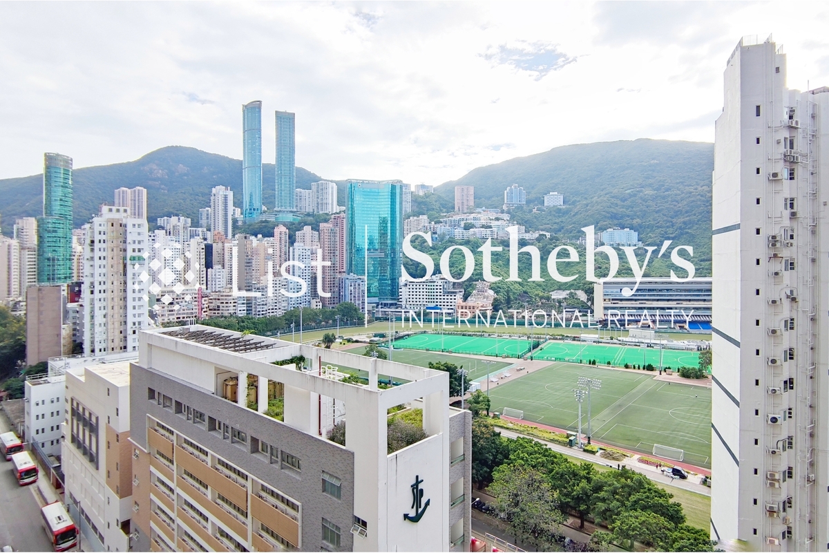 Winfield Building 雲暉大廈 | View from Balcony off Living and Dining Room