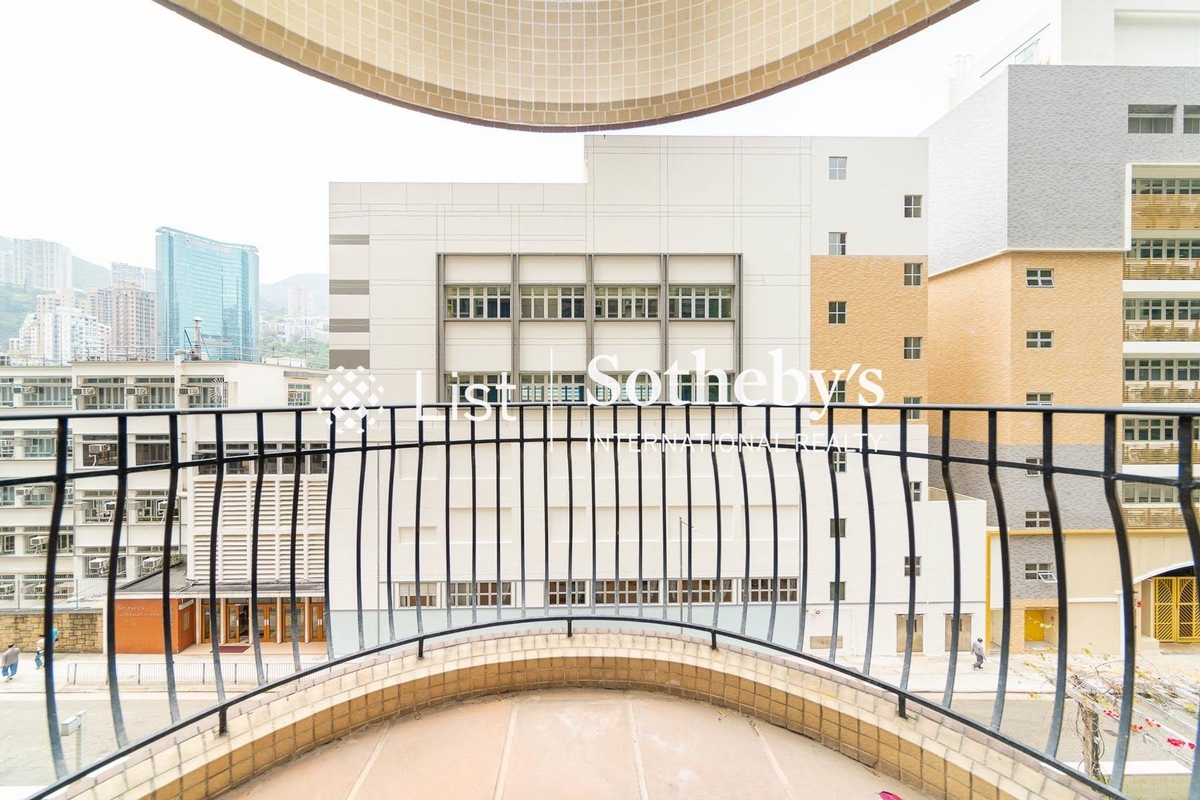 Winfield Building 雲暉大廈 | Balcony off Living and Dining Room