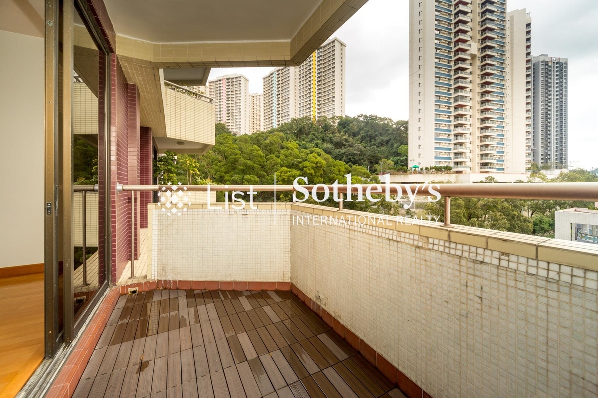 Elm Tree Towers 愉富大廈 | Balcony off Living and Dining Room