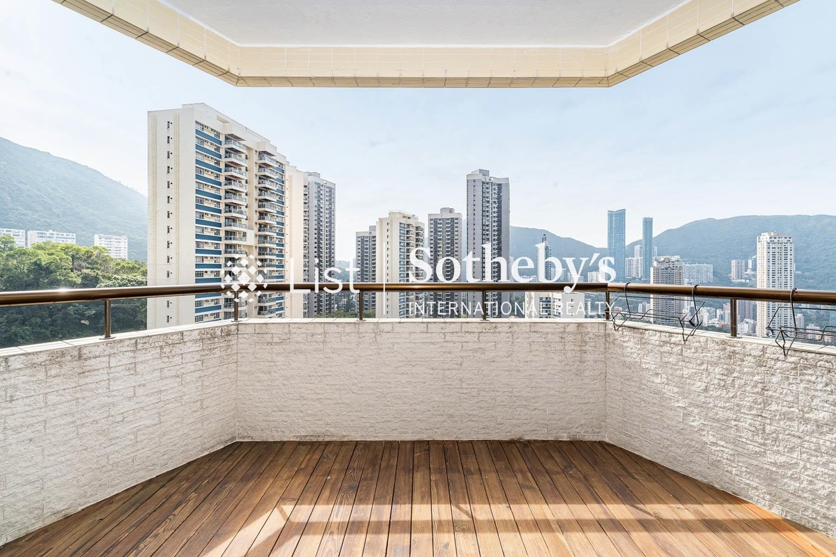 Elm Tree Towers 愉富大廈 | Balcony off Living and Dining Room