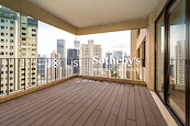 Grenville House 嘉慧園 | Balcony off Living and Dining Room