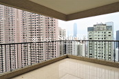 Grenville House 嘉慧園 | Balcony off Living and Dining Room