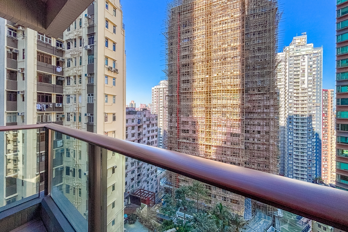 Alassio 殷然 | Balcony off Living and Dining Room