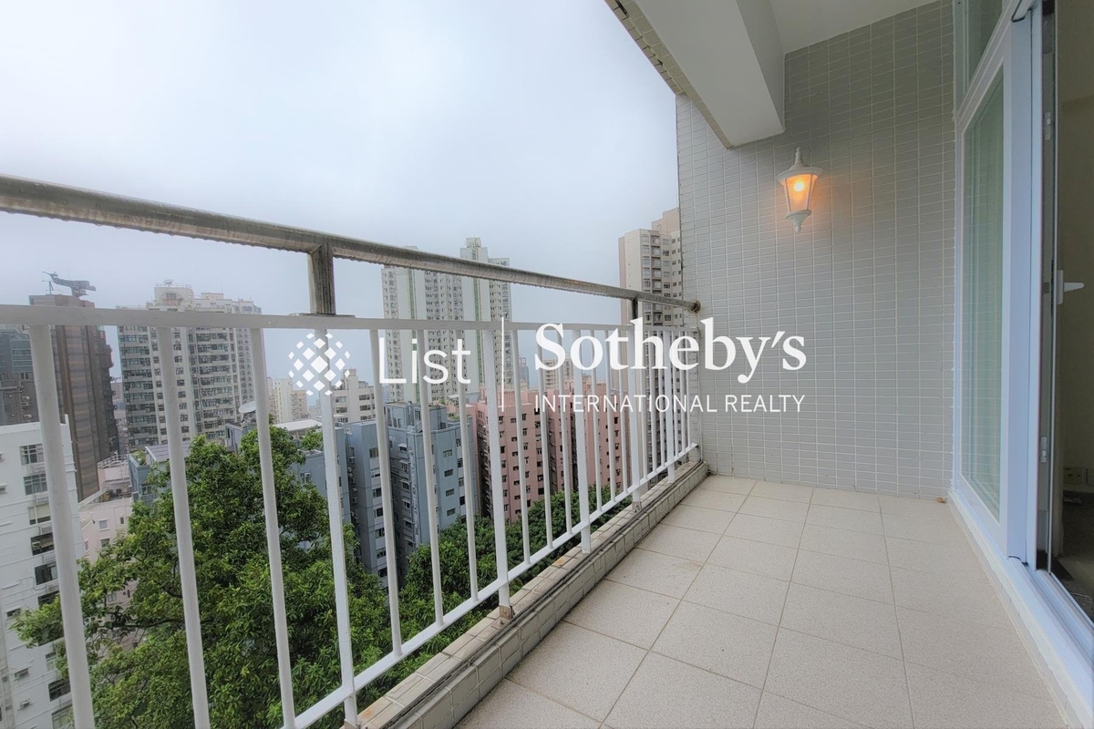 Skyline Mansion 年豐園 | Balcony off Living and Dining Room