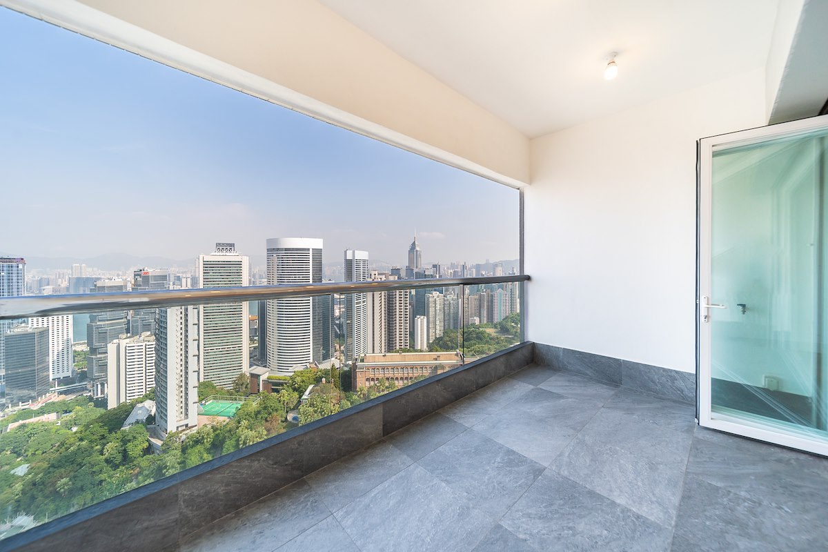 Borrett Mansions 寶德臺 | Balcony off Living and Dining Room